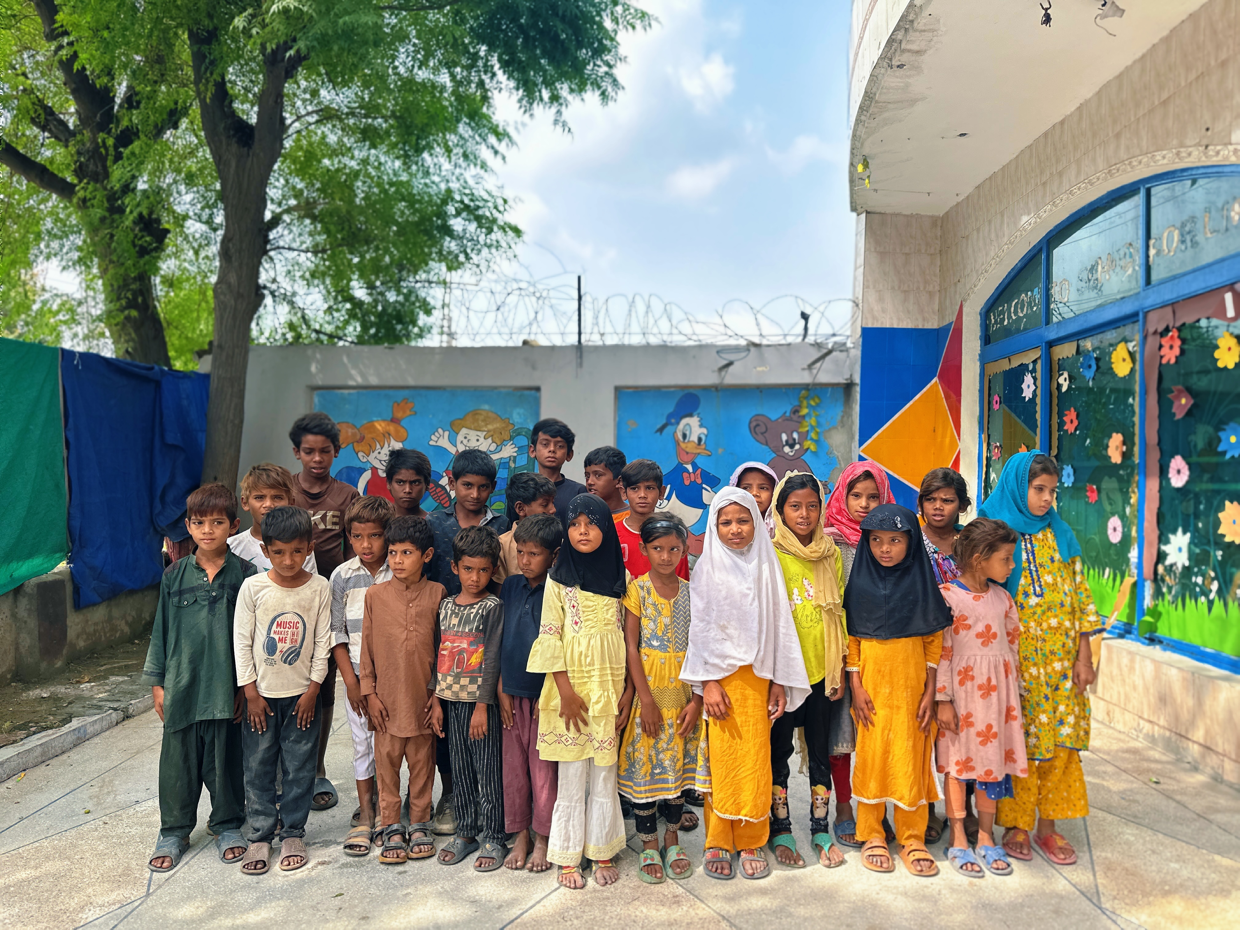 Nayi Uraan Model School students learning